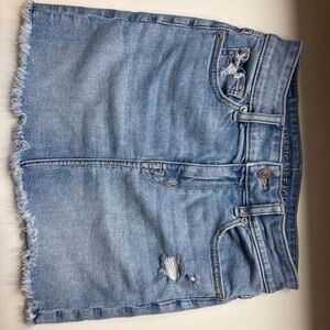 American Eagle Outfitters Blue Denim Skirt